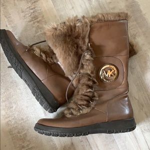 Michael Kors Faux Fur Winter Boots